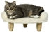 Pawhut Katzen-Zubehör cremeweiß Kiefer 40x47x20cm (D04-263V00CW)