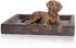 Knuffelwuff Santiago orthopädisches Hundebett Cord mit Handwebcharakter