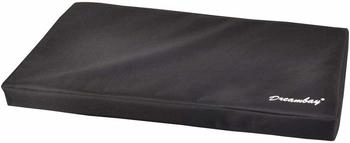 Flamingo Kissen Dreambay rechteckig flach schwarz 116x69x5,5cm (516632)