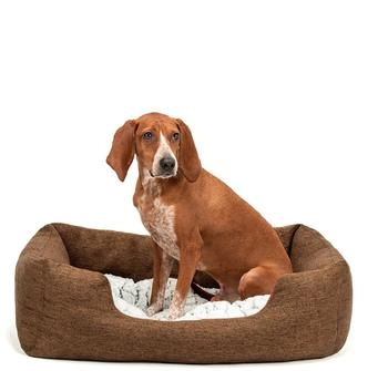 Lionto Bett mit Wendekissen meliert M (DB00741)