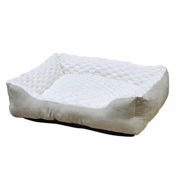 Nobby Bett Diamond eckig cream 60x50x18cm