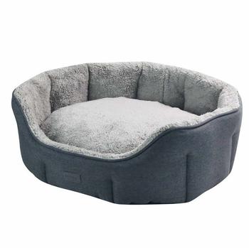 Nobby Lica oval grau 45x40x19cm