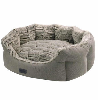 Nobby Hundebett Cacho oval hellbraun 86x70x24cm