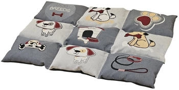 Nobby Hunde-Matte eckig Patcky grau/beige 58x80cm