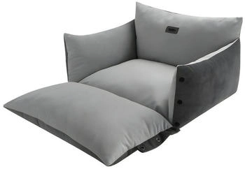 Nobby 2 in 1 Komfortbett und -matte Alin grau 90x75x26+11cm