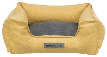 Trixie Bett Talis eckig 70x28x70cm gelb/dunkelgrau