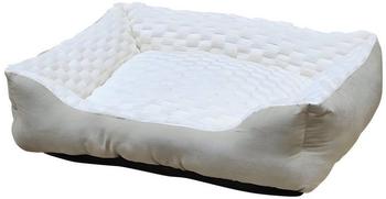 Nobby Bett Diamond eckig cream 70x60x20cm