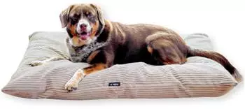 4L Textil MOLLY Hundekissen Cord beige 100x80cm