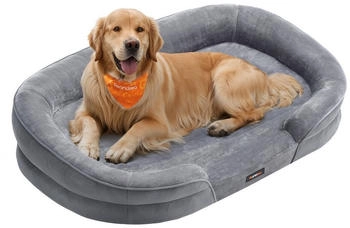 Feandrea Hundebett, Hundekissen wasserdicht waschbarer BezugM-XL XL