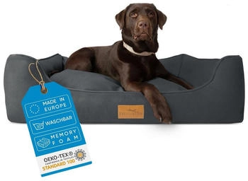 Freudentier orthop&auml;disches Hundebett anthrazit M