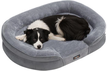 Feandrea Hundebett, Hundekissen wasserdicht waschbarer BezugM-XL L