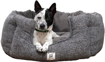 Dogs gone smart Hundebett Chill Kuzzi grau, Maße: 91 x 91 x 38 cm