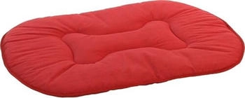Flamingo Kissen Firenze dünn oval rot für Hunde, Maße: 71 x 51 x 3 cm