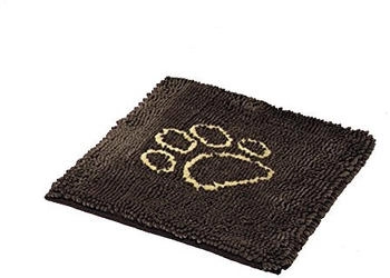 Nobby Schmutzfangmatte Dry & Clean braun für Hunde, Größe: M