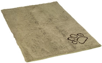 Nobby Schmutzfangmatte Dry & Clean taupe für Hunde, Größe: L