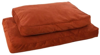 Flamingo Hundekissen Celeste rechteckig cognac, Maße: 80 x 60 x 10 cm