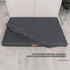 Tierlando ® OSCAR VISCO Orthopädische Hundematte Matratze Kunstleder Hundebett schwarz/ graphit 1,5 m, 11 cm, 1 m
