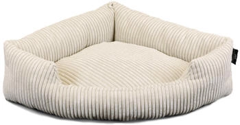 Rohrschneider ® XXL Eck-Hundebett für große Hunde aus Cord M