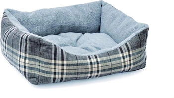 Aumüller Plüschsofa Schottland Grau 70 cm kuscheliges Hundesofa