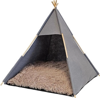Nobby Katzenzelt Tenda dunkelgrau