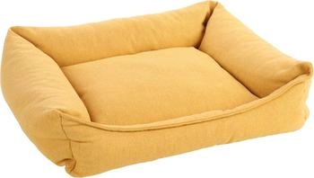 Flamingo Hundebett Baldar rechteckig gelb 80 x 67 x 22 cm