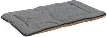 Dogs gone smart Nano Chenille Sleeper Cushion grau, Maße: 109 x 69 x 3,5 cm
