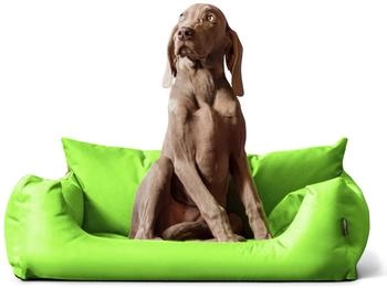 Tierlando NEMO Hundebett Hundesofa S M L Hundekorb Katzenbett 65 80 100cm kiwi 80 cm, 22 cm, 60 cm