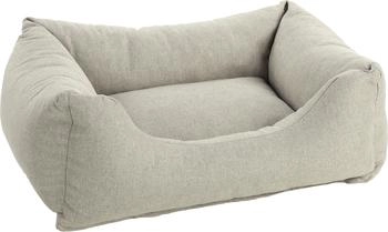 Flamingo Hundebett Geneve rechteckig beige, Maße: 65 x 50 x 20 cm
