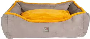 HKM Hundebett Anam Cara Comfort taupe/goldgelb L