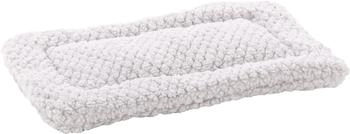 Flamingo Kissen Jacquard rechteckig flach grau 40,5 x 25,5 x 2 cm