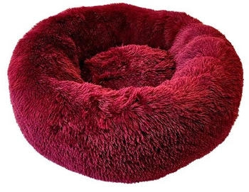 Nobby Xmas Kuschelbett Donut Classic Esla bordeaux Ø 90 x 29 cm