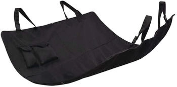 vidaXL Haustier-Rücksitzbezug 148x142 cm Schwarz