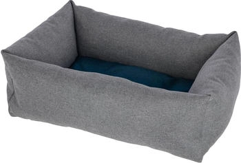 Kerbl Pet Ely Kuschelbett grau/petrol 70x60cm