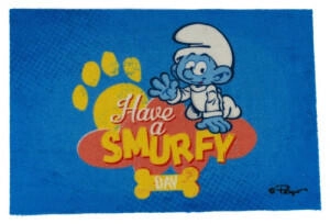 Duvo+ Bodenmatte "Die Schlümpfe" Babyschlümpf blau