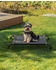 Lionto Pet Bed Fabric Black 75x47 cm (DB00360)