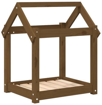 vidaXL Pet Bed Wood Brown 61x50x70 cm (822200)
