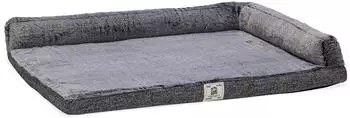 Dogs gone smart Orthopadisches Kafigkissen Nano Chill Kuzzi grau 89 x 59 x 5 cm