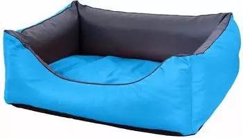 CopcoPet Tierbett Rocco Türkis/Grau 80 x 100 cm