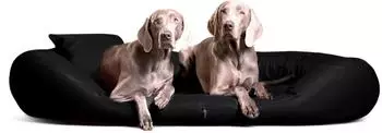 Tierlando Orthopädisches Hundebett Sammy 140x105cm 03 schwarz