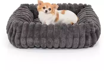 Wallace & Jones Hundebett Mary anthrazit S