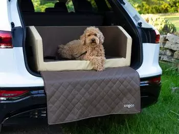 CopcoPet Tier-Autobett Mocca 100 x 70 cm