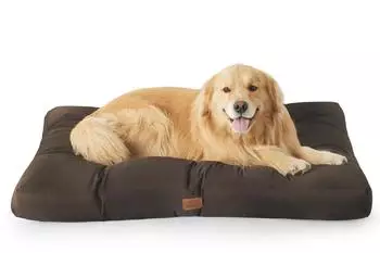 Bedsure Hundekissen waschbar 111x89cm braun