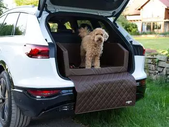 CopcoPet Orthopädisch Transportbett braun 100 x 70 x 38 cm