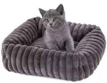 Wallace & Jones Katzenbett Mary anthrazit S
