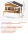 VEVOR Outdoor Katzenhaus mit Schaumstoffisolierung 1105 x 853 x 787 mm