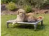 TrendPet HighBed Hochbett für Hunde 105x80 cm grau