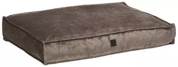 Designed by Lotte Orthopädisches Hundekissen Soft Essence mokka 100 x 70 x 15 cm