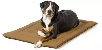 Wallace & Jones gepolsterte Wendedecke Shepherd braun/ beige XXL