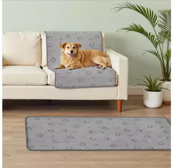 Feandrea Hundedecke 2er Set wasserdichte Hundematte L122 x 61 cm
