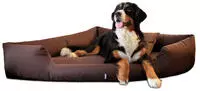 tierlando&reg; Tierbett TRIVIA, Orthop&auml;disches Eckhundebett Polyester Hundebett